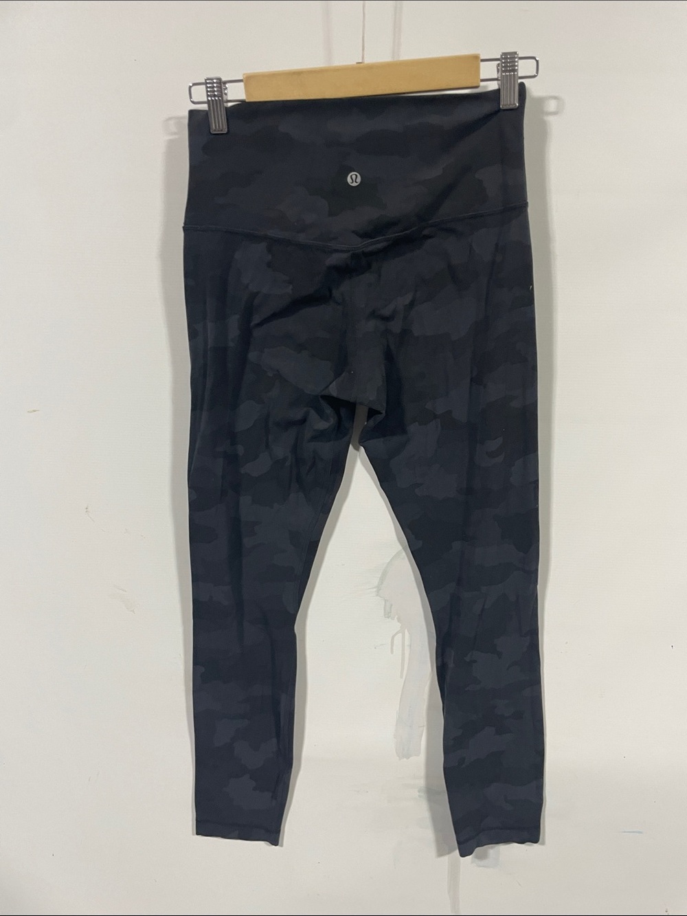 lululemon athletica Black & Dark Gray Camouflage Leggings - Picture 3 of 4